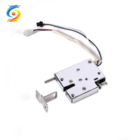Petite serrure électromagnétique industrielle Serrure de casier de stockage personnalisée Serrure à solénoïde directe d'usine