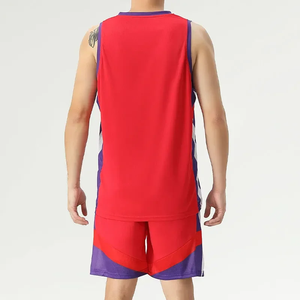 Camisetas de baloncesto personalizadas para escuelas secundarias de EE. UU. y equipos universitarios Uniformes transpirables de secado rápido reversibles totalmente personalizados - Product Image 4