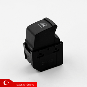 Interrupteur de fenêtre à bouton unique côté passager arrière pour Skoda Fabia I 6Y (référence 6Y0959855) - Product Image 1
