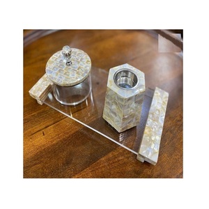 Trending Design Wood Mabkhar With <b>Box</b> And Tray Superior Quality <b>Incense</b> Oud Burner For Wedding Party Use - Product Image 6