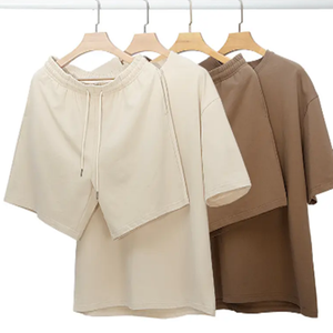 Novedad de verano, conjuntos de pantalones cortos informales para hombre, conjunto de pantalones cortos atléticos para hombre de calidad superior, conjunto de pantalones cortos para hombre - Product Image 4