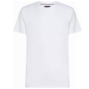 Camiseta de punto de algodón 100% de calidad superior para hombre, superventas, Color sólido, transpirable, bajo MOQ, estilo informal, venta - Product Image 1