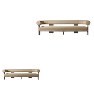 Muebles modernos de madera maciza para sala de estar con cojines, sofá para jardín, Patio, Hotel, sofá Seccional de teca para exteriores - Product Image 5