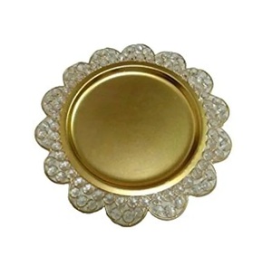 Pièce unique de sous-plat au design standard fabriqué à la main pour les articles ménagers plats et les restaurants et les articles ménagers à très bas prix - Product Image 5