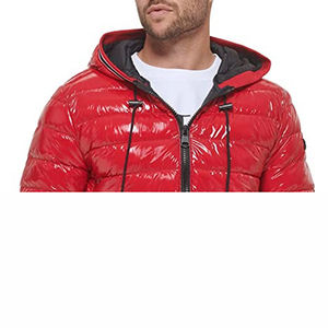 Veste matelassée d'hiver pour homme de haute qualité à capuche écologique respirante à bas prix tendance streetwear veste à bulles marque personnalisée - Product Image 6