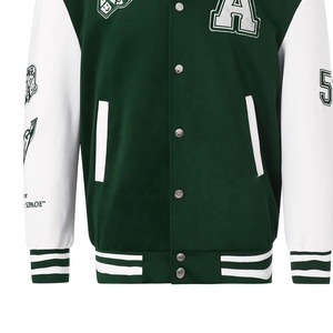 Chaquetas universitarias con logotipo personalizado para hombre, venta al por mayor, chaqueta universitaria de Letterman Lisa para uso en invierno para estudiantes universitarios - Product Image 5