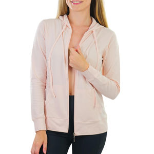 Sudaderas con Cremallera para Mujer de Primera Calidad al por Mayor, Talla y Color Personalizados, Sudaderas con Cremallera Casuales para Correr, OEM - Product Image 1