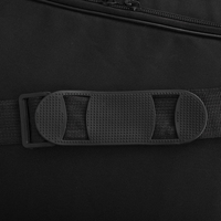 Étui pour tablier maçonnique Master Blue Lodge, conforme aux réglementations californiennes, en Cordura noir avec broderie dorée, forme carrée, durable, faible MOQ