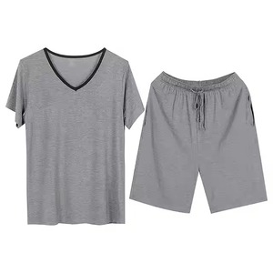 Personalizado Verano Color sólido Hombres Polo Camisa Solapa Pantalones cortos de manga corta Deportes Casual Verano Hombres Conjunto de dos piezas - Product Image 4