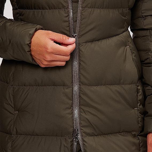 OEM Custom Print Full Sleeves Wholesale Outdoor <b>Light</b> Warm Hooded Unisex Best Selling <b>Puffer</b> <b>Jacket</b> - Product Image 2