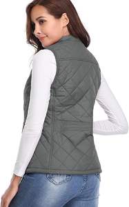 Vente directe d'usine Meilleures ventes Veste d'hiver décontractée pour homme Vêtement d'extérieur de haute qualité Respirant Fermeture éclair Veste matelassée personnalisée 100% - Product Image 4