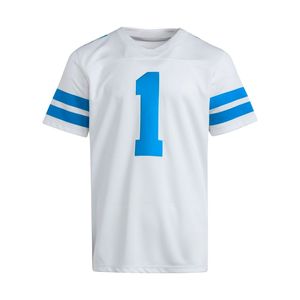 Camisetas de fútbol americano ligeras y transpirables hechas a medida, camisetas deportivas impresas por sublimación para hombres, Verano - Product Image 3