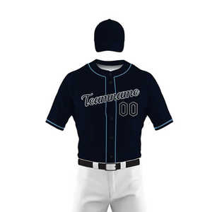 2025 Custom Design Men's <b>Baseball</b> Uniform <b>Set</b> High Quality 100% Polyester Breathable - Product Image 3