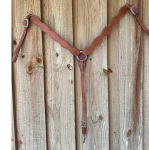 DD Leather's Racing Breast <b>Plate</b> for Horses Durable Equestrian Clothing Superior Workmanship Colourful Inlays Sier Beads New - Product Image 1