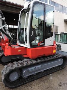 Takeuchi TB280FR Crawler Excavator 8.5T Capacities Laidong Engine Motor Pump-<b>Side</b>-to-<b>Side</b> Full Rotation Capabilities Hitachi - Product Image 3
