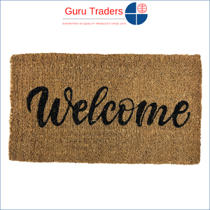 Tapetes de entrada para el hogar con estampado de fibra de coco 100% rectangulares hechos en la India: calidad duradera personalizada a precio competitivo para pedidos a granel - Product Image 3
