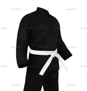 Uniformes de karaté OEM uniformes d'arts martiaux légers avec logos et étiquettes personnalisés pour hommes et femmes à bas prix d'usine - Product Image 3