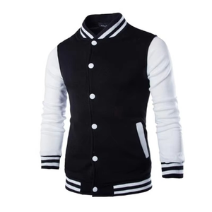 Varsity Jacket OEM Custom Design Letterman Jacket Baseball Lather Streetwear Coat Varsity Bomber Jacket for Men - Product Image 5
