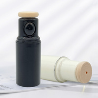 Bouteille vide de fond de teint liquide et correcteur de 30g CC avec éponge pour fond de teint poudre shampooing lotion
