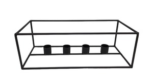 Support de bougie de conception unique de pilier de bougeoir en métal de décoration de maison de forme ronde pour des décorations de mariage et de partie - Product Image 2