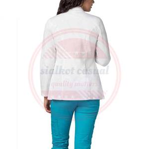 Sarrau de laboratoire d'hôpital de qualité supérieure unisexe personnalisé \ Sarrau de laboratoire à manches complètes de qualité supérieure pour l'hôpital - Product Image 3