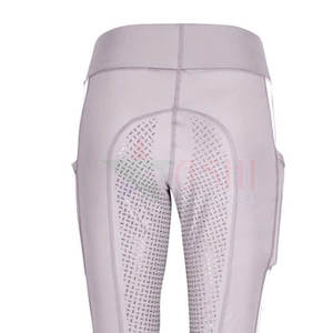 ASHI SPORTS WEAR Leggings d'équitation imperméables et coupe-vent en spandex/polyester pour femmes - Style jodhpur et culotte - Product Image 4
