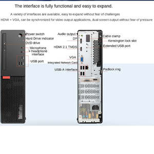 L e n o V o Think Center K70 Ordenador de escritorio para empresas pequeñas, PC de escritorio para el Gobierno y las empresas, 8GB, DDR4, 512GB, SSD - Product Image 5