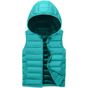 Gilet matelassé léger pour hommes gilet chaud d'hiver résistant à l'eau sans manches gilet gonflé à bulles gilet - Product Image 5
