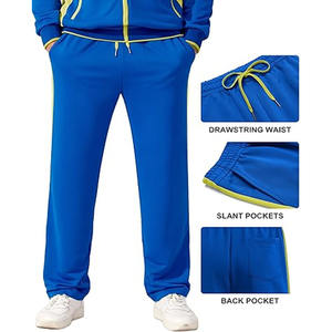 Conjunto Deportivo de Chándal de Algodón 100% OEM para Hombre, Moderno, Ajustado, con Cremallera, Subido por Dress Sports - Product Image 5