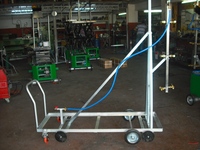 Grande machine de pulvérisation automatique de pesticides, garantie 2 ans, certifiée CE ISO, 70m/min, pour serres, légumes, tomates, moteur 0.30KW, 16