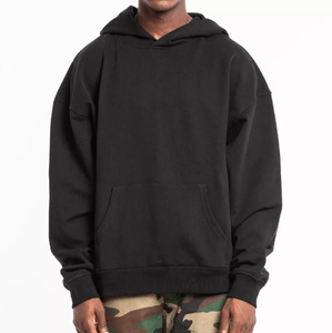 Sudaderas con Capucha de Invierno para Hombre, 100% Algodón, Bordadas, Cómodas, Holgadas, Informales, para Uso Diario - Product Image 1