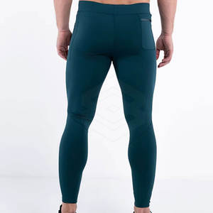 2025 Yoga Fitness <b>Gym</b> <b>Leggings</b> <b>Men</b> High Quality Customized Printing Elastic Waist Breathable Light Weight - Product Image 5