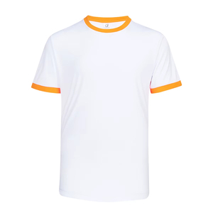 Camiseta Deportiva Unisex de Manga Corta con Cuello Redondo Ultifresh, Tejido Sólido con Panel Lateral Bordado, Poliéster Suave de Secado Rápido y Transpirable - Product Image 6