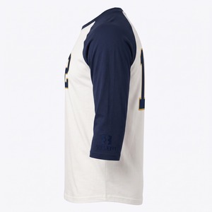 Camiseta de Baloncesto Raglán de Manga Tres Cuartos Personalizada, Estilo Béisbol, Venta al Por Mayor OEM - Product Image 3