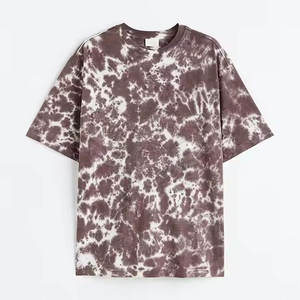 Venta al por mayor de algodón personalizado lavado ácido camisetas Vintage piedra gota hombro ácido lavado camisetas - Product Image 3