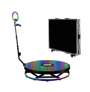 Nouveau automatique 360 Spin caméra stand 40in verre photographie lumières télécommande piles supplémentaires incluses-360 - Product Image 1