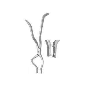 Tessier disimpaction Forceps 23ซม. ซ้ายมือสำหรับเด็กการผ่าตัดใบหน้าขากรรไกรได้รับการรับรอง CE ราคาโรงงาน Rowe disimpaction - Product Image 4