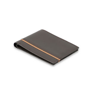 Portefeuille en cuir véritable de haute qualité pour hommes, porte-cartes court élégant avec logo personnalisé, design en gros de qualité supérieure, quantité minimale de commande bas - Product Image 5