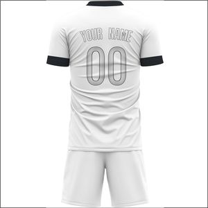 Maillots de football personnalisés Kelly de haute qualité, shorts d'été 100 % polyester, maillots entièrement sublimés pour adultes, service OEM, ensembles de styles - Product Image 2