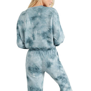 Sweat-shirts et pulls à capuche pour femmes en sublimation 2026, sweat-shirt unisexe uni à manches longues, sweat-shirt teinté avec poche à vendre - Product Image 4