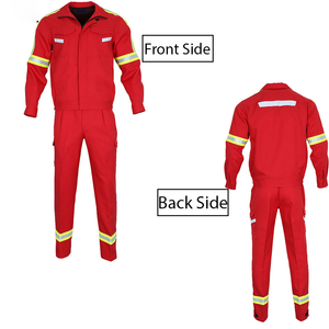 Ensembles d'uniformes de combinaison de travail de mécanicien réfléchissants vêtements de travail d'ingénieur de sécurité durables vêtements de travail uniforme de travail haute visibilité - Product Image 5