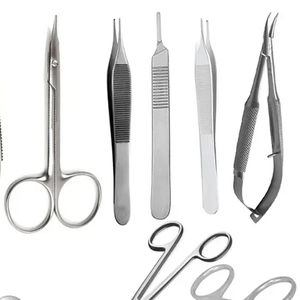 Kit d'instruments de blepharoplastie manuels en acier inoxydable de haute qualité, rétracteurs de paupières, micro-chirurgie oculaire, instruments ophtalmiques - Product Image 5