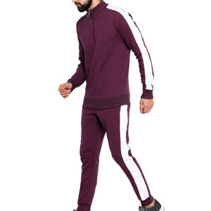 Ensemble de survêtement pour homme avec logo brodé personnalisé, veste, sweat-shirts, pantalons, coupe régulière, jogging, costumes, capuche unie, 100% coton - Product Image 4