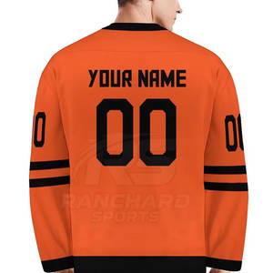 Jersey de Hockey sobre Hielo, Uniforme Hecho en Fábrica, Transpirable, Ropa Deportiva, Jersey de Hockey sobre Hielo, Tejido Duradero, Ropa de Equipo - Product Image 3