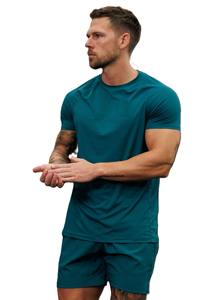 ชุดเสื้อและกางเกงขาสั้นผู้ชายสำหรับฤดูร้อน คุณภาพสูง รับสกรีนโลโก้ ระบายอากาศได้ดี ผลิตจากโพลีเอสเตอร์/คอตตอน มีทุกขนาด - Product Image 3