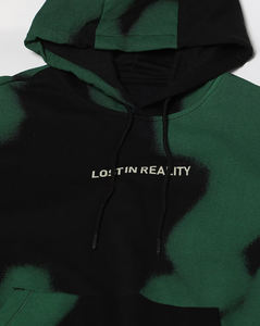 Sweat à capuche décontracté pour homme en coton 100% uni, style streetwear, avec cordon de serrage, col à capuche, logo personnalisé - Product Image 5