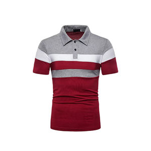 Polo de algodón en blanco liso al por mayor de nuevo diseño, camisetas de golf con impresión de logotipo personalizado, polos de algodón de talla grande para hombre de Bangladesh - Product Image 2