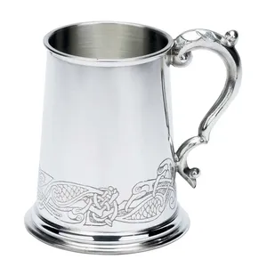 Elegant Handmade Double Wall Moscow Mule Mug Stylish <b>Metal</b> Design Perfect for Bar Accessories Tableware and Drink Ware - Product Image 3