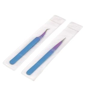 Propre conception fabriqué en usine pince à cils marque privée pince à cils personnalisée fournitures en gros volume droit pince à cils - Product Image 6