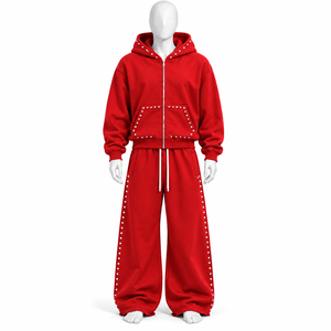 Conjunto Deportivo de 2 Piezas para Hombre, Ligero, con Capucha, Transpirable, Estilo Urbano, Efecto Desteñido, Último Modelo - Product Image 6